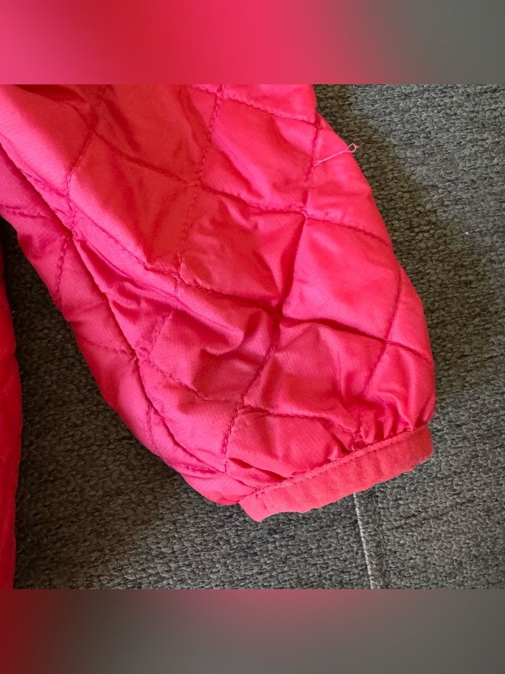 Patagonia Girls' 4T Nano Puff Jacket Quilted Jacket Hot Pink Fuchsia Outdoor - Picture 5 of 10